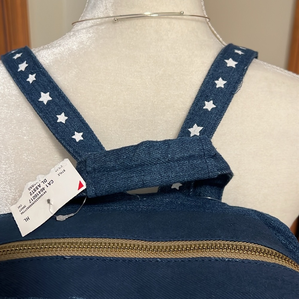 American Chavez Marvel Denim Backpack NWT - Picture 3 of 4